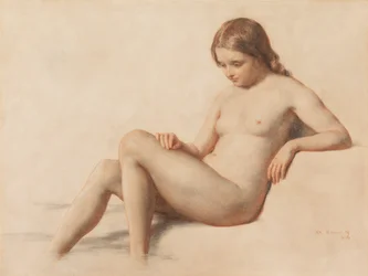 Study of a Nude, 1859